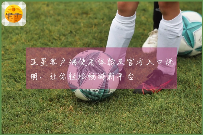 亚星客户端使用体验及官方入口说明，让你轻松畅游新平台